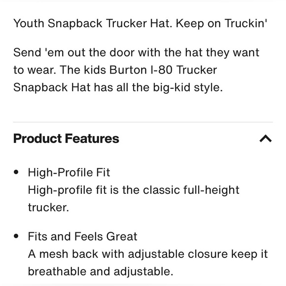 Burton Trucker Hat - Picture 4 of 12